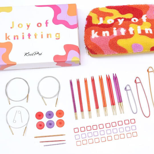 KNİTPRO 25651 JOY AHŞAP MİSİNALI ŞİŞ SETİ