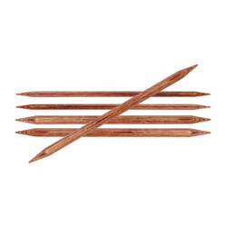 Knitpro - KNİTPRO 31026 GİNGER 20 CM 3.75 MM. AHŞAP ÇORAP ŞİŞİ
