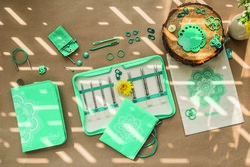 Knitpro - KNİTPRO 36302 MİNDFUL COLLECTİON BELİEVE DEĞİŞTİRİLEBİLİR MİSİNALI ŞİŞ SETİ