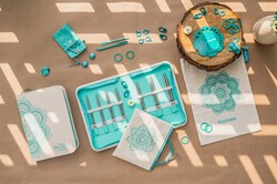 Knitpro - KNİTPRO 36311 MİNDFUL COLLECTİON KİNDNESS DEĞİŞTİRİLEBİLİR MİSİNALI ŞİŞ SETİ