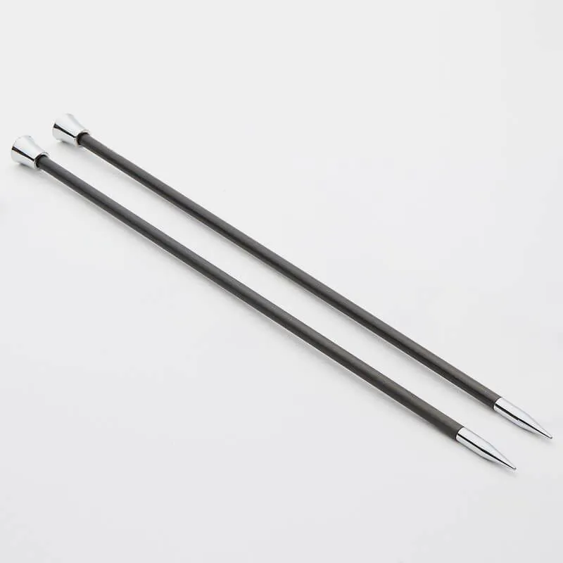 Knitpro - KNİTPRO 41292 KARBONZ 35 CM. 6.00 MM. ÖRGÜ ŞİŞİ