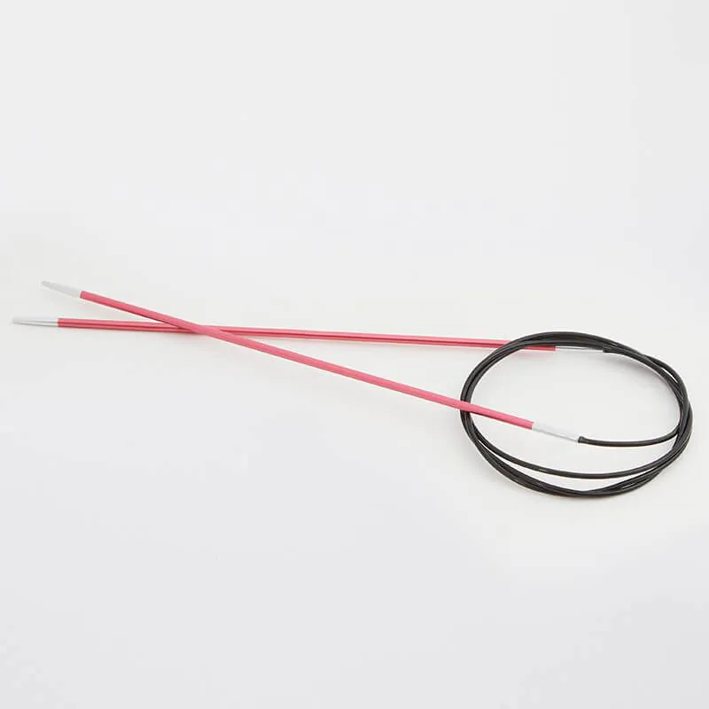 KNİTPRO 47121 ZİNG 80 CM. 2.00 MM. MİSİNALI ŞİŞ