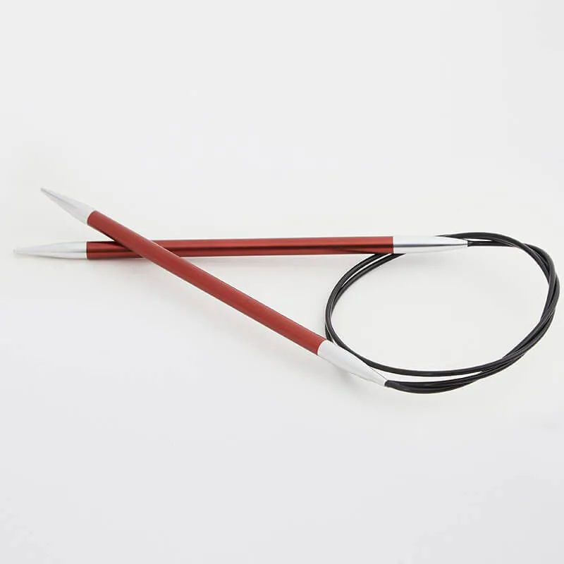 KNİTPRO 47132 ZİNG 80 CM. 5.50 MM. MİSİNALI ŞİŞ