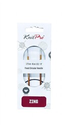 Knitpro - KNİTPRO 47185 ZİNG 120 CM. 3.00 MM. MİSİNALI ŞİŞ