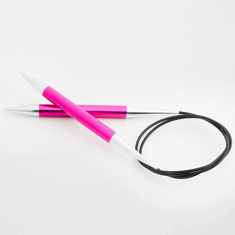 Knitpro - KNİTPRO 47218 ZİNG 150 CM. 10.00 MM. MİSİNALI ŞİŞ