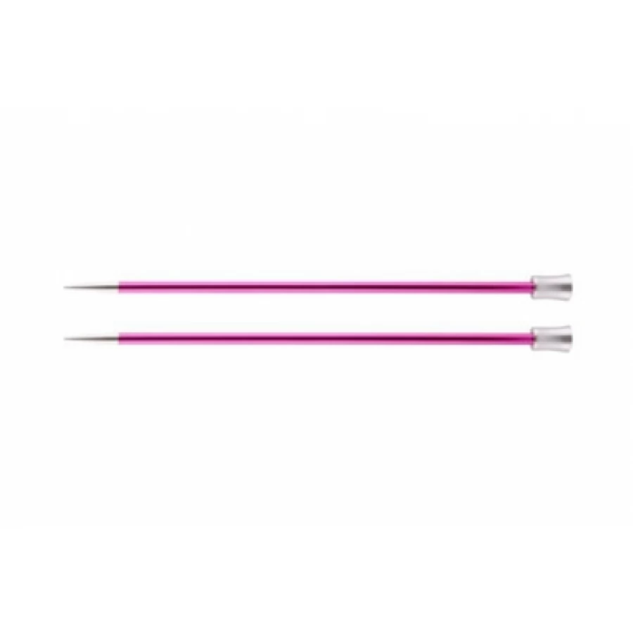 Knitpro - KNİTPRO 47241 ZİNG 25 CM. 5.00 MM. ÖRGÜ ŞİŞİ Renk: Yakut Pembe