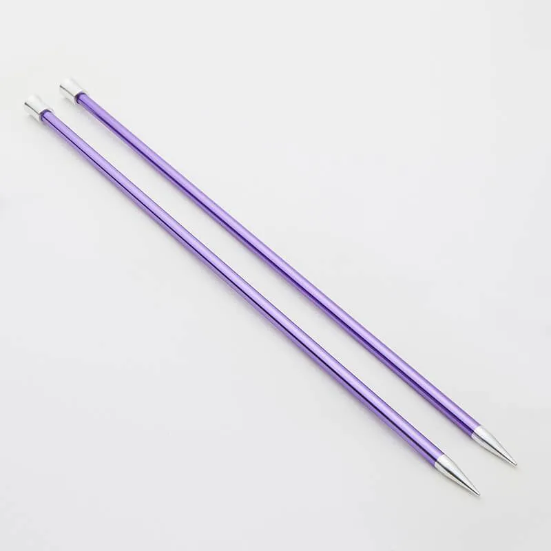 Knitpro - KNİTPRO 47245 ZİNG 25 CM. 7.00 MM. ÖRGÜ ŞİŞİ Renk: Mor