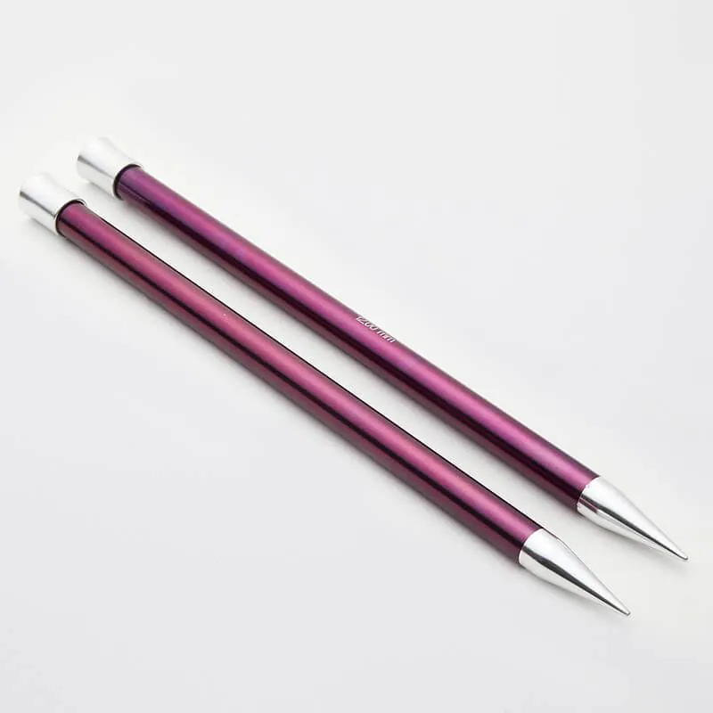 KNİTPRO 47249 ZİNG 25 CM. 12.00 MM. ÖRGÜ ŞİŞİ Renk: Mürdüm