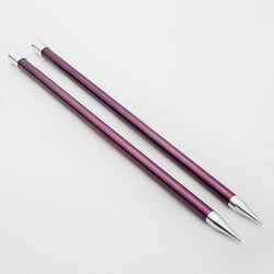 Knitpro - KNİTPRO 47303 ZİNG 35 CM. 6.00 MM. ÖRGÜ ŞİŞİ Renk: Mürdüm