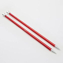 Knitpro - KNİTPRO 47307 ZING 35 CM. 9.00 MM. KNIT SHEETS Color: Red