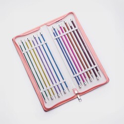 Knitpro - KNİTPRO 47428 ZİNG RENKLİ METAL ŞİŞ SETİ