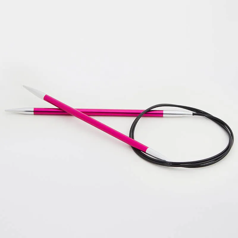Knitpro - KNİTPRO ZİNG 47211 150 CM. 5.00 MM. MİSİNALI ŞİŞ