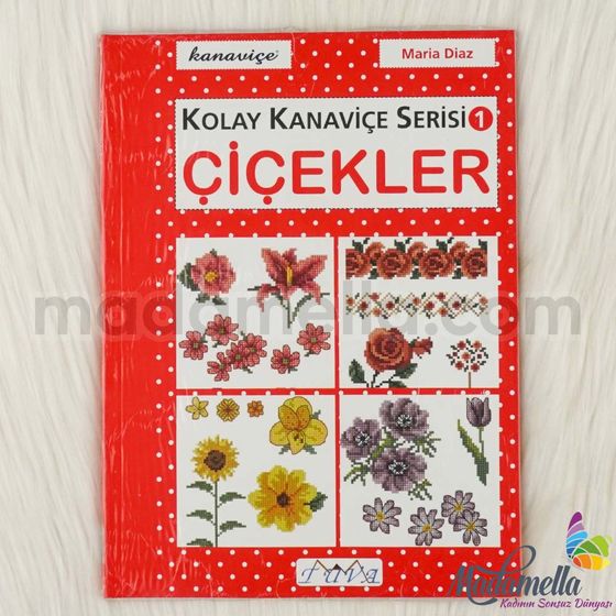 KOLAY KANAVİÇE SERİSİ ÇİÇEKLER-1 5780