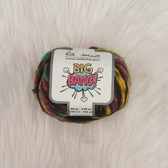 LA MIA BIG BANG! HAND KNITTING YARN 50 GR.125 MT.