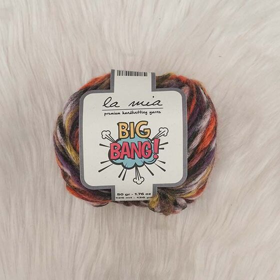 LA MIA BIG BANG! HAND KNITTING YARN 50 GR.125 MT.