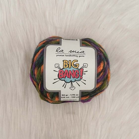 LA MIA BIG BANG! HAND KNITTING YARN 50 GR.125 MT.