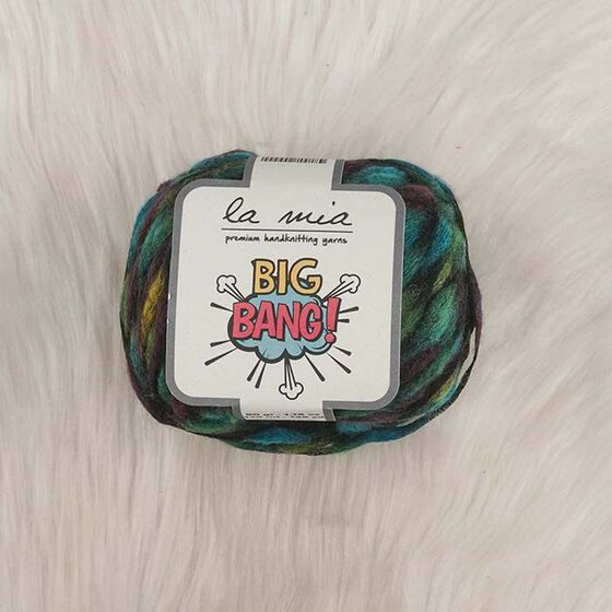 LA MIA BIG BANG! HAND KNITTING YARN 50 GR.125 MT.