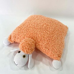 LITTLE LAMB KNITTED PILLOW - Thumbnail