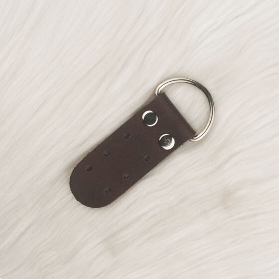 LEATHER METAL BAG BUCKLE