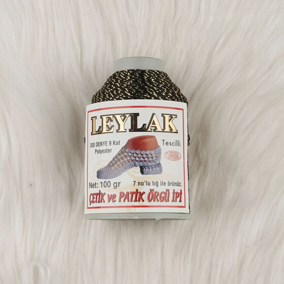 LEYLAK 100 GR. ÇETİK PATİK İPİ (SİMLİ)