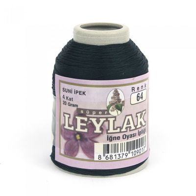 LEYLAK 20 GR. SUNİ İPEK (4 KAT İĞNE OYASI İPLİĞİ)