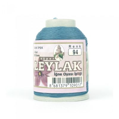 LEYLAK 20 GR. SUNİ İPEK (4 KAT İĞNE OYASI İPLİĞİ)