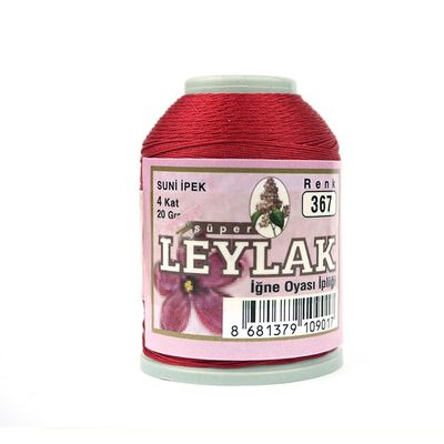 LEYLAK 20 GR. SUNİ İPEK (4 KAT İĞNE OYASI İPLİĞİ)