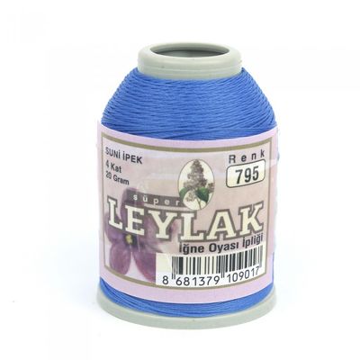 LEYLAK 20 GR. SUNİ İPEK (4 KAT İĞNE OYASI İPLİĞİ)