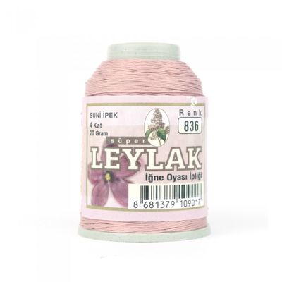 LEYLAK 20 GR. SUNİ İPEK (4 KAT İĞNE OYASI İPLİĞİ)