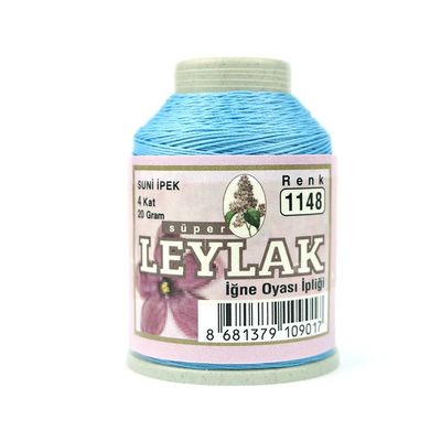 LEYLAK 20 GR. SUNİ İPEK (4 KAT İĞNE OYASI İPLİĞİ)