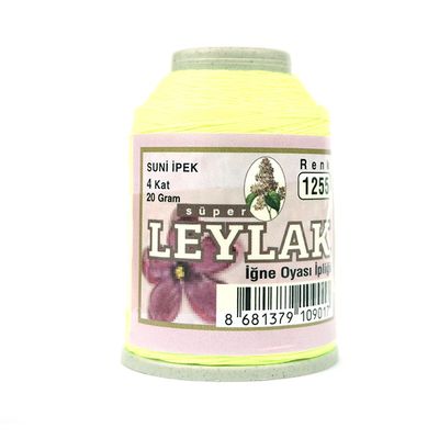 LEYLAK 20 GR. SUNİ İPEK (4 KAT İĞNE OYASI İPLİĞİ)