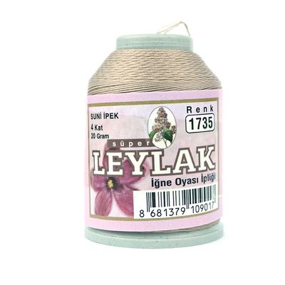 LEYLAK 20 GR. SUNİ İPEK (4 KAT İĞNE OYASI İPLİĞİ)