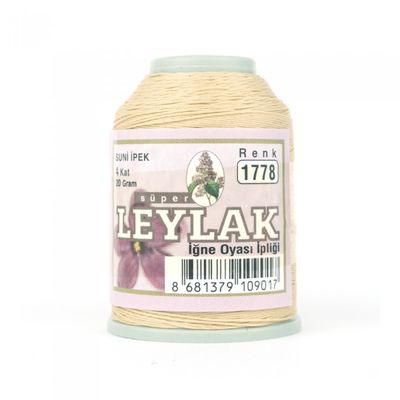 LEYLAK 20 GR. SUNİ İPEK (4 KAT İĞNE OYASI İPLİĞİ)