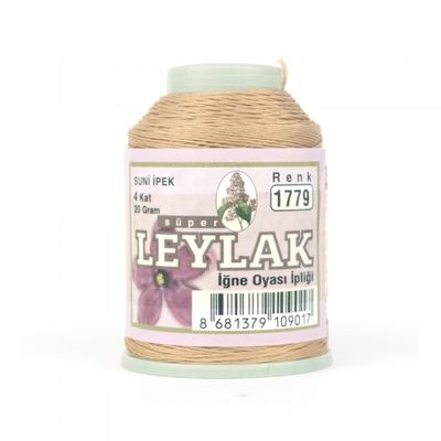 LEYLAK 20 GR. SUNİ İPEK (4 KAT İĞNE OYASI İPLİĞİ)