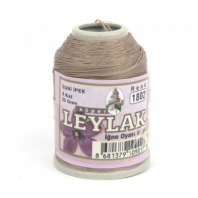 LEYLAK 20 GR. SUNİ İPEK (4 KAT İĞNE OYASI İPLİĞİ)