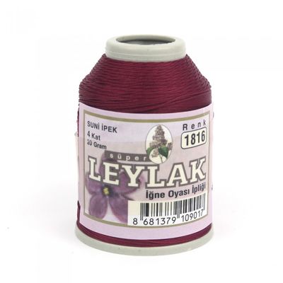 LEYLAK 20 GR. SUNİ İPEK (4 KAT İĞNE OYASI İPLİĞİ)