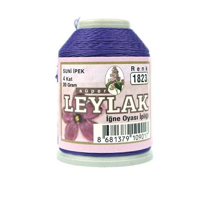 LEYLAK 20 GR. SUNİ İPEK (4 KAT İĞNE OYASI İPLİĞİ)