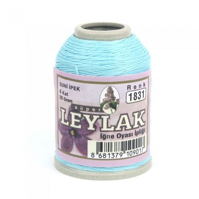 LEYLAK 20 GR. SUNİ İPEK (4 KAT İĞNE OYASI İPLİĞİ)