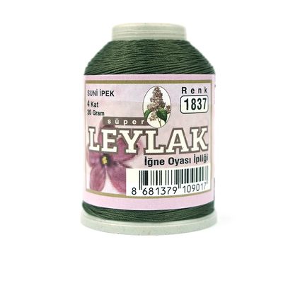 LEYLAK 20 GR. SUNİ İPEK (4 KAT İĞNE OYASI İPLİĞİ)