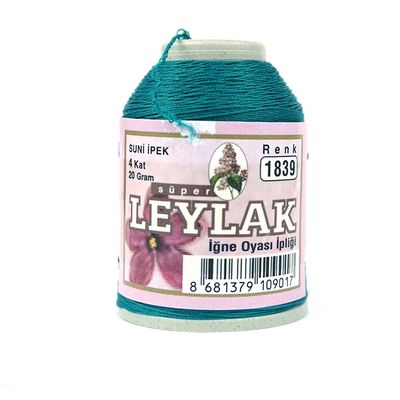 LEYLAK 20 GR. SUNİ İPEK (4 KAT İĞNE OYASI İPLİĞİ)