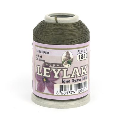 LEYLAK 20 GR. SUNİ İPEK (4 KAT İĞNE OYASI İPLİĞİ)