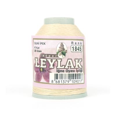 LEYLAK 20 GR. SUNİ İPEK (4 KAT İĞNE OYASI İPLİĞİ)