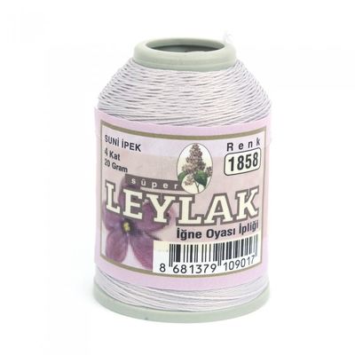 LEYLAK 20 GR. SUNİ İPEK (4 KAT İĞNE OYASI İPLİĞİ)