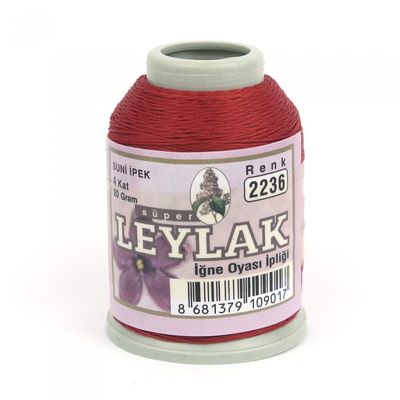 LEYLAK 20 GR. SUNİ İPEK (4 KAT İĞNE OYASI İPLİĞİ)