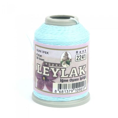 LEYLAK 20 GR. SUNİ İPEK (4 KAT İĞNE OYASI İPLİĞİ)