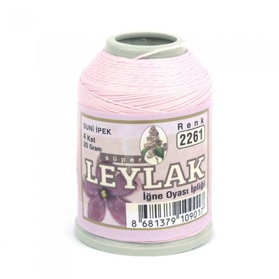 LEYLAK 20 GR. SUNİ İPEK (4 KAT İĞNE OYASI İPLİĞİ)