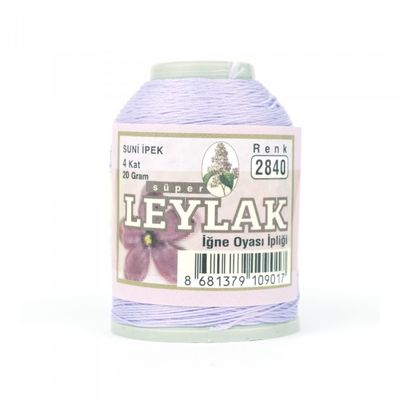 LEYLAK 20 GR. SUNİ İPEK (4 KAT İĞNE OYASI İPLİĞİ)