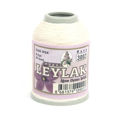 LEYLAK 20 GR. SUNİ İPEK (4 KAT İĞNE OYASI İPLİĞİ)