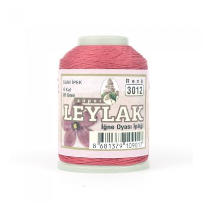 LEYLAK 20 GR. SUNİ İPEK (4 KAT İĞNE OYASI İPLİĞİ)