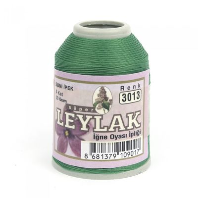 LEYLAK 20 GR. SUNİ İPEK (4 KAT İĞNE OYASI İPLİĞİ)